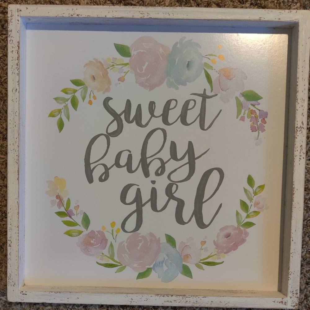 Girls/ nursery wall decor